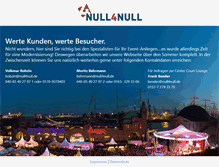 Tablet Screenshot of null4null.de